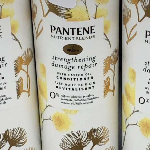 4 Pack - Pantene Nutrient Blends Strengthening Damage Repair CONDITIONER 13.5oz - Picture 2 of 7
